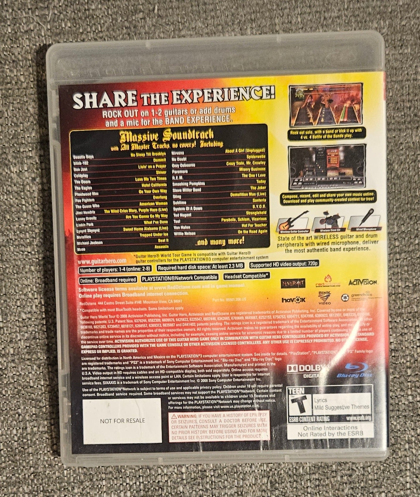Guitar Hero World Tour