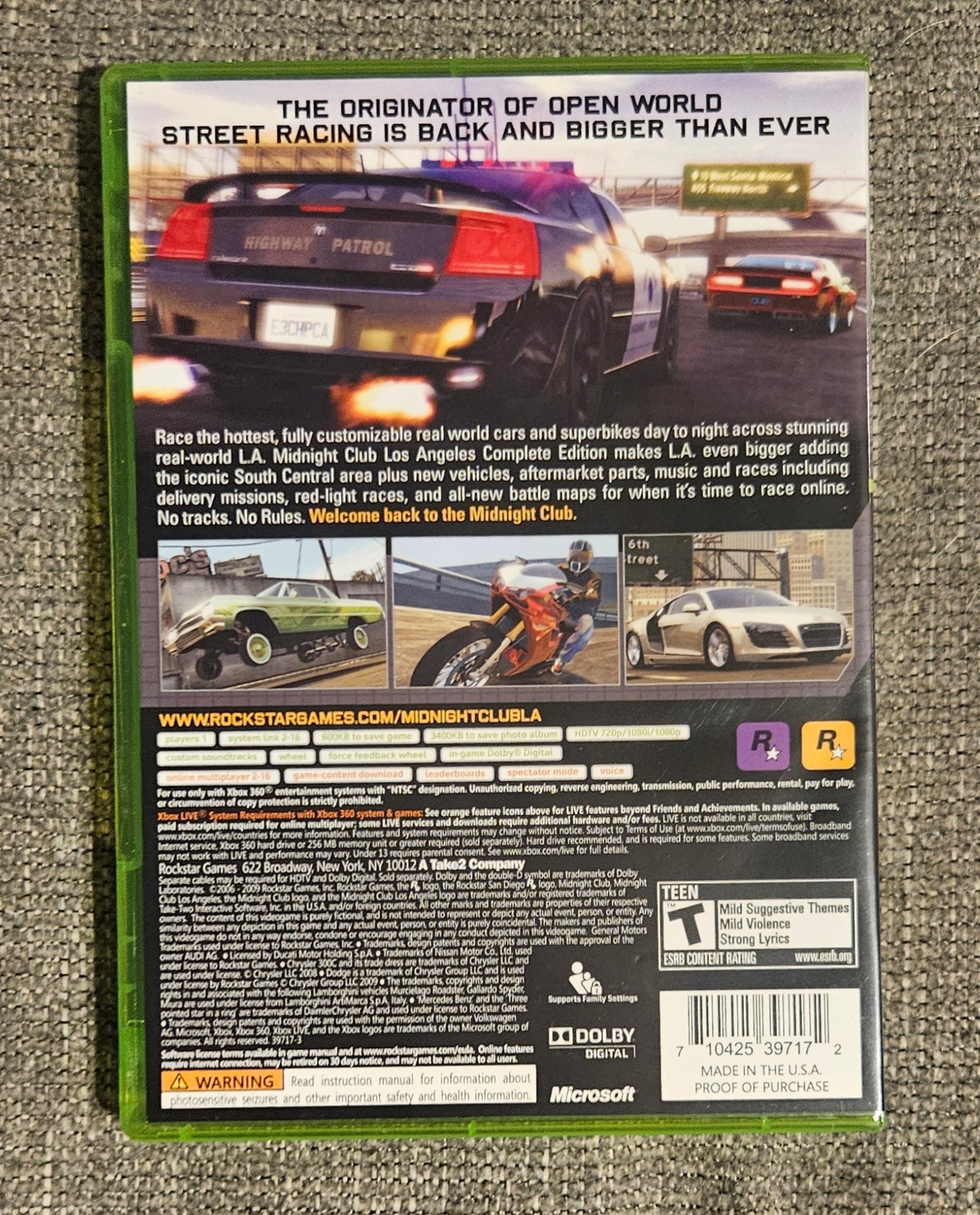 Midnight Club Los Angeles Complete Edition