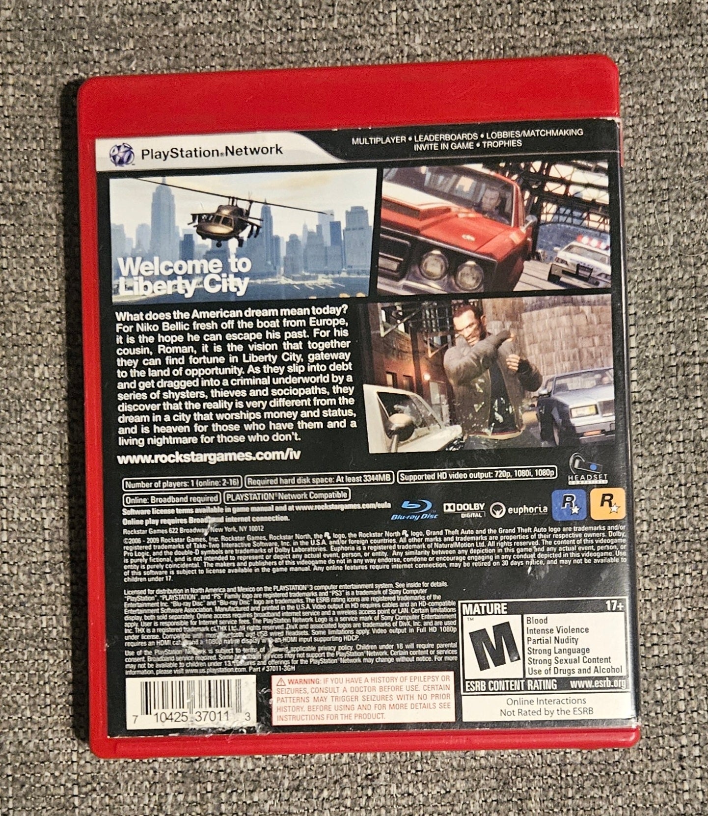Grand Theft Auto IV (Greatest Hits)