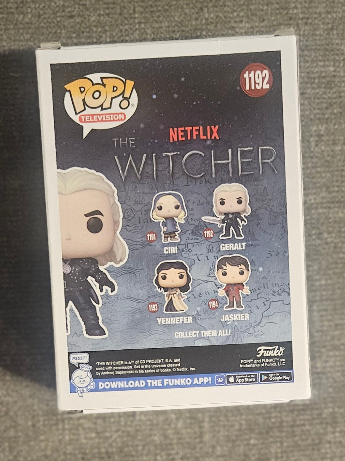 The Witcher: Geralt Funko Pop