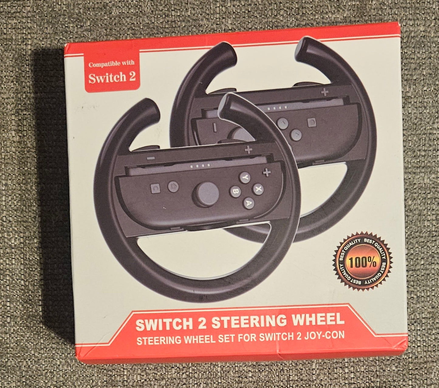 Steering Wheel Set for Switch 2
