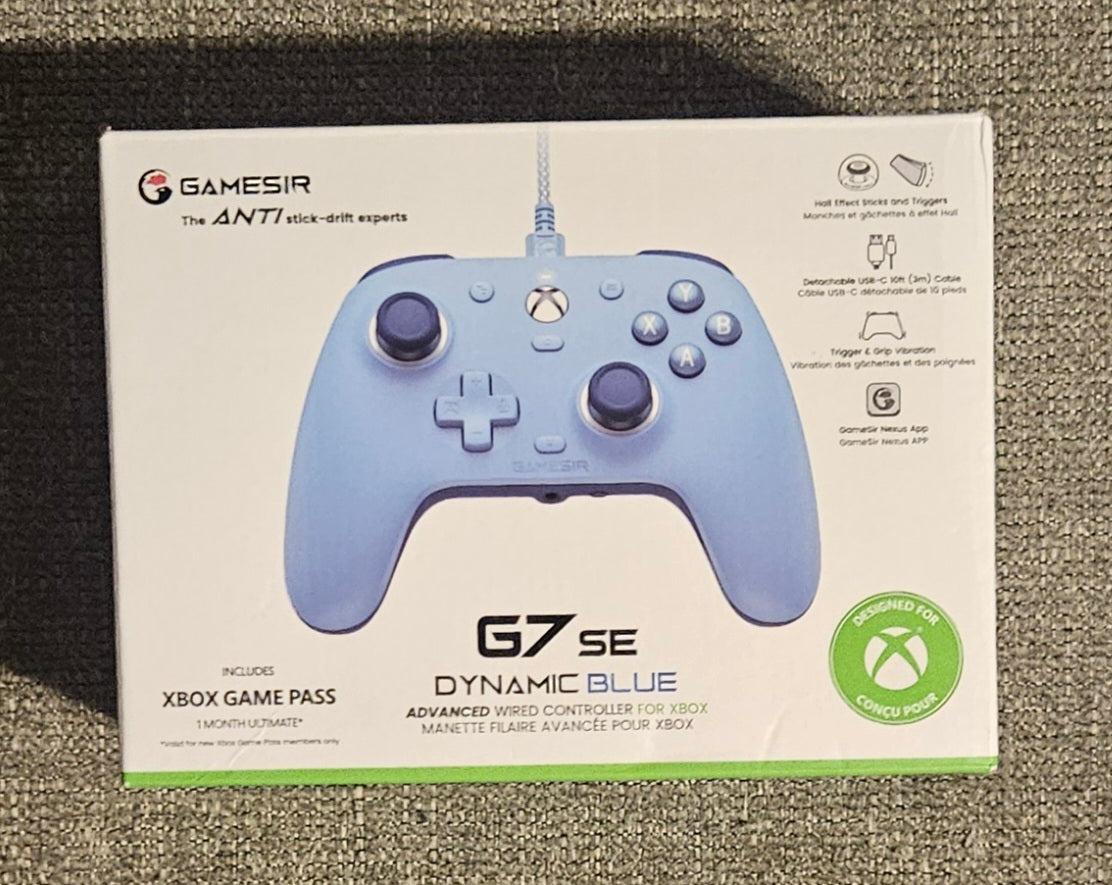 G7 SE Dynamic Blue Advanced Wired Controller for Xbox One/Series S&X
