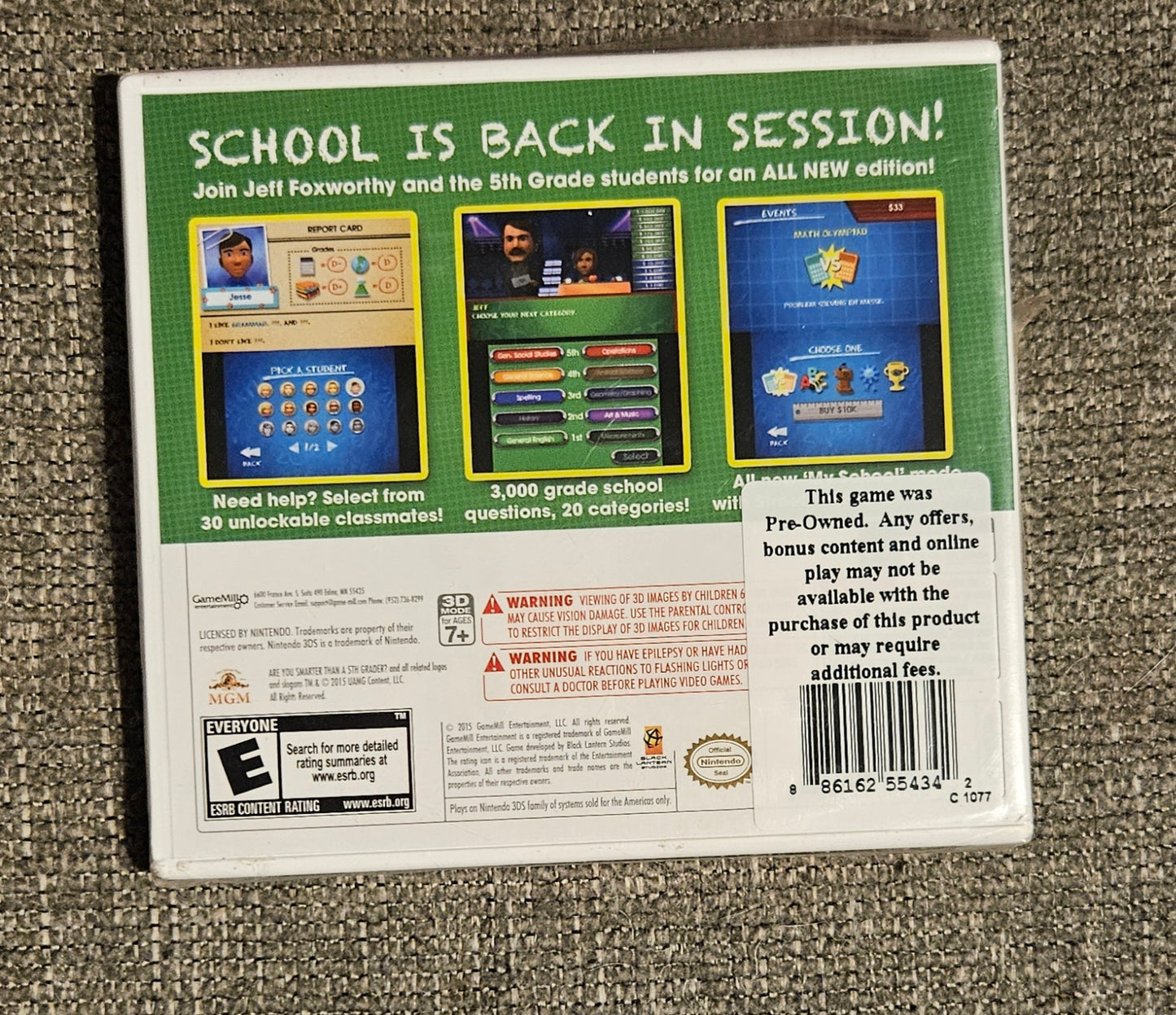 Are You Smarter Than A 5th Grader (3DS)