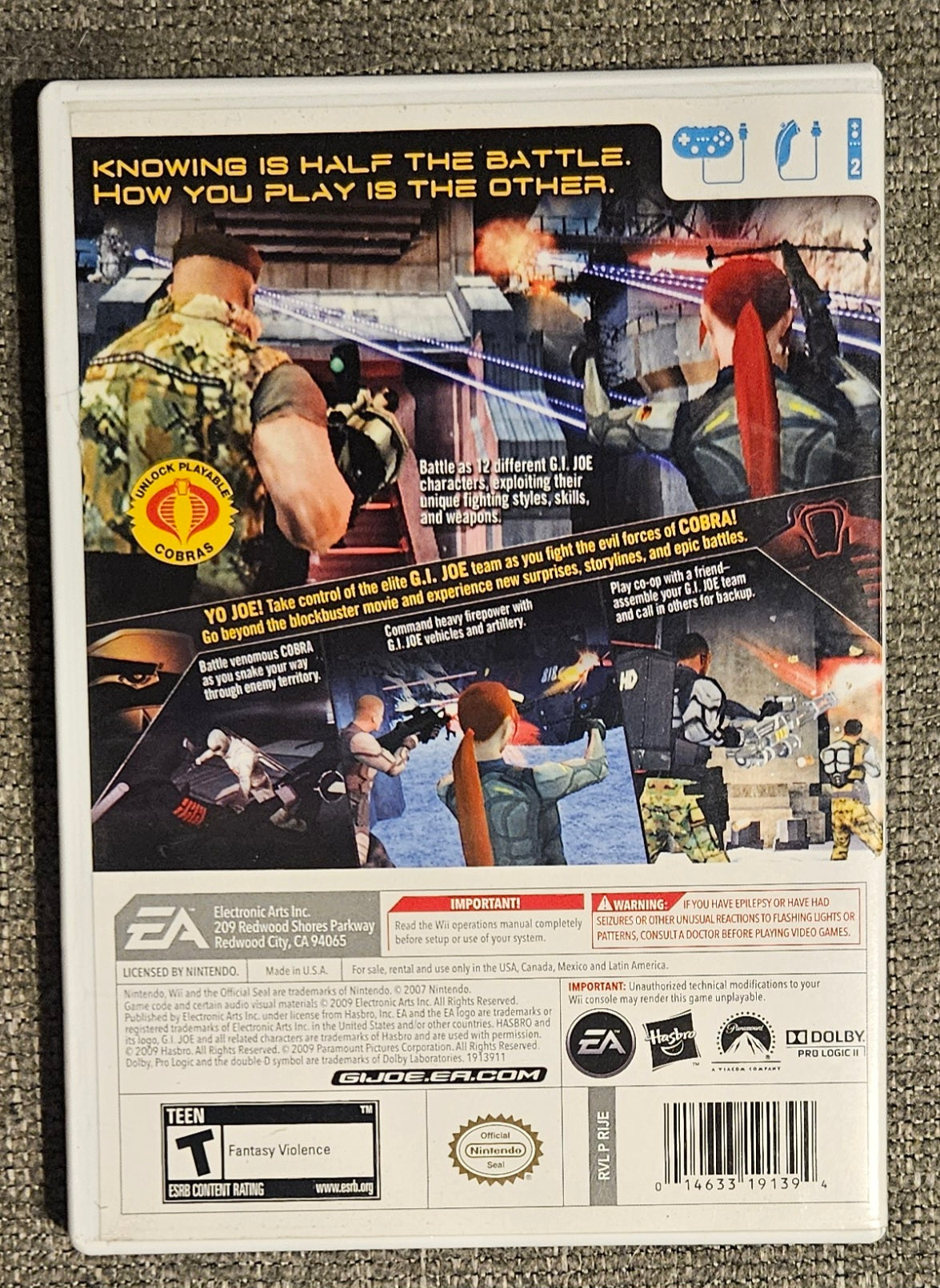 G.I. Joe: The Rise of Cobra (WII)