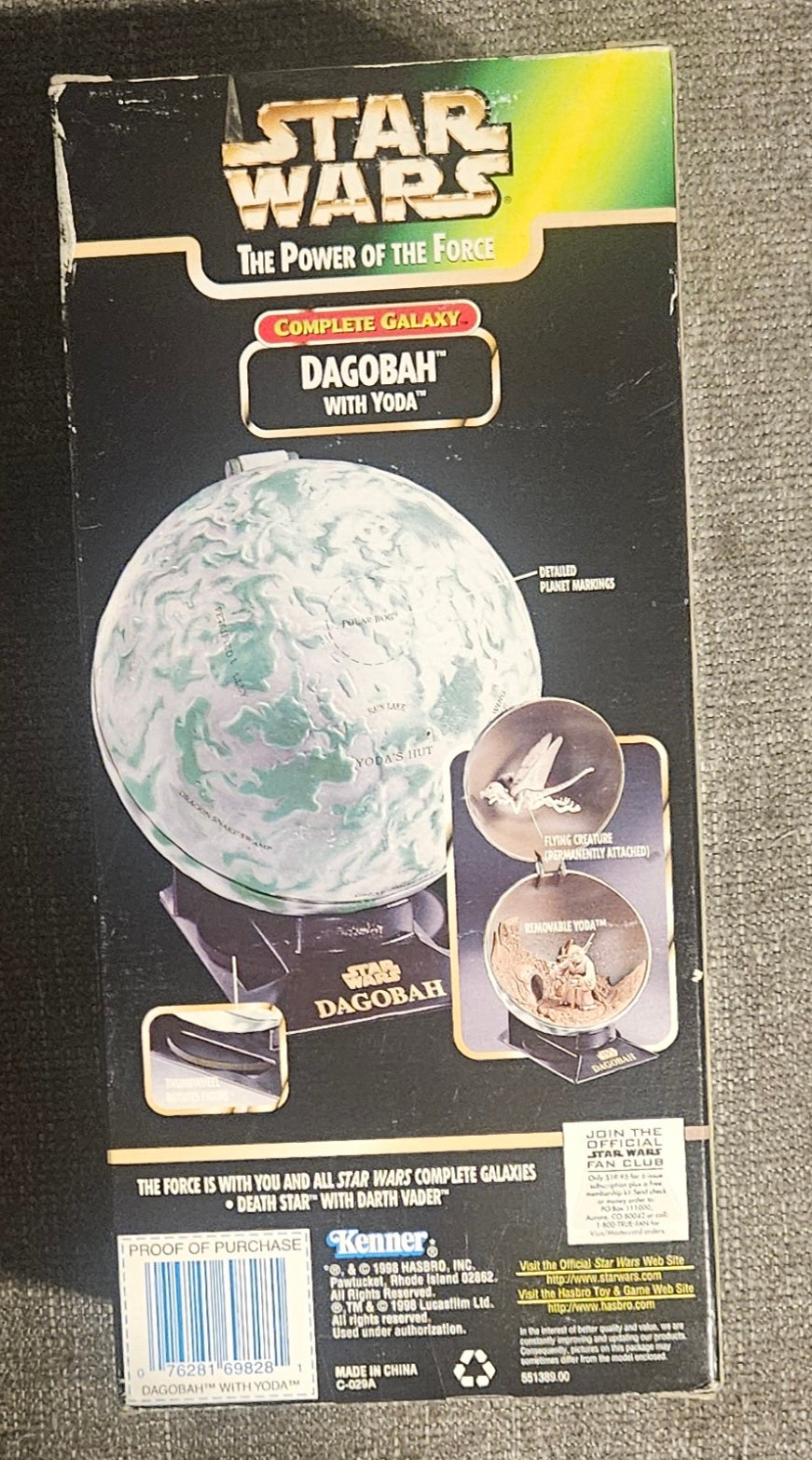 Star Wars: Dagobah with Yoda Figure