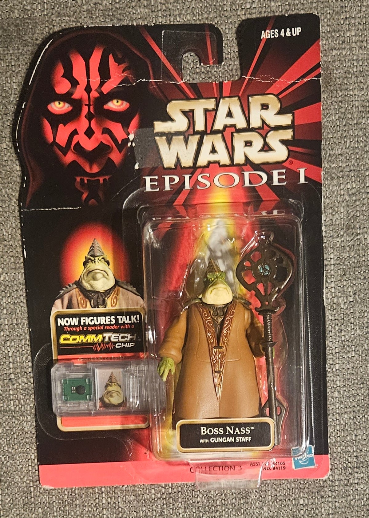 Star Wars: Boss Nass with Gungan Staff Figure