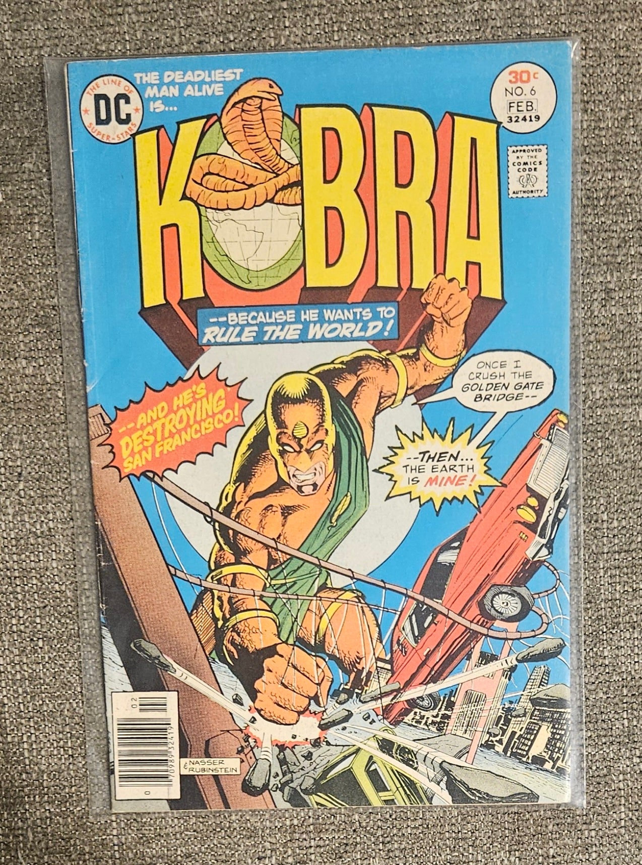 Kobra Comic Book