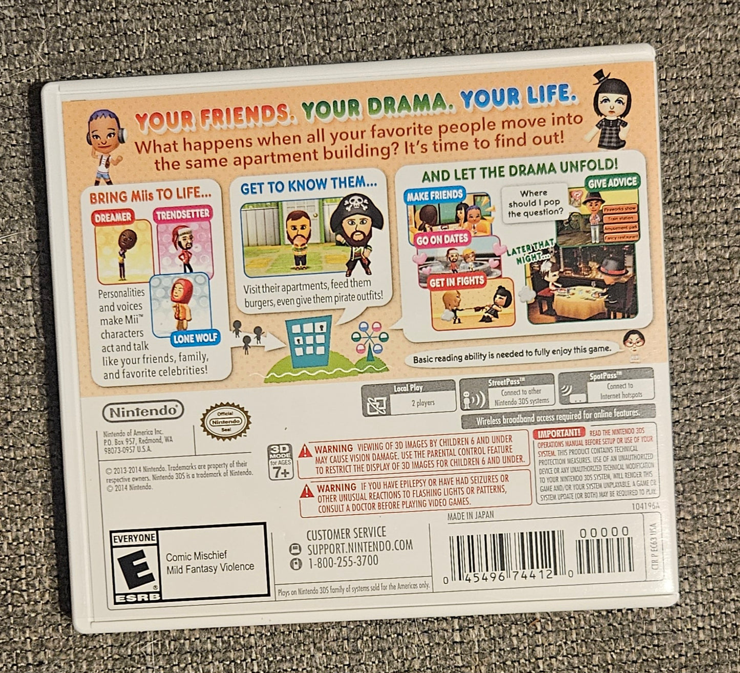 Tomo Dachi Life (3DS)