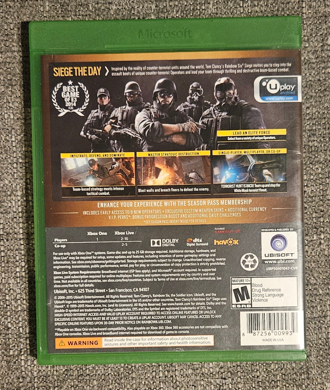Rainbow Six Siege