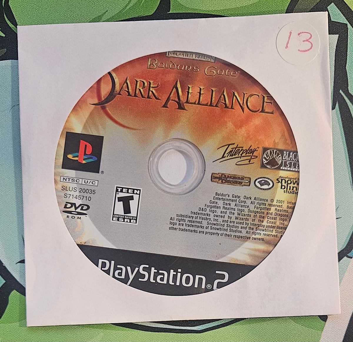 Baldur's Gate: Dark Alliance (Loose)