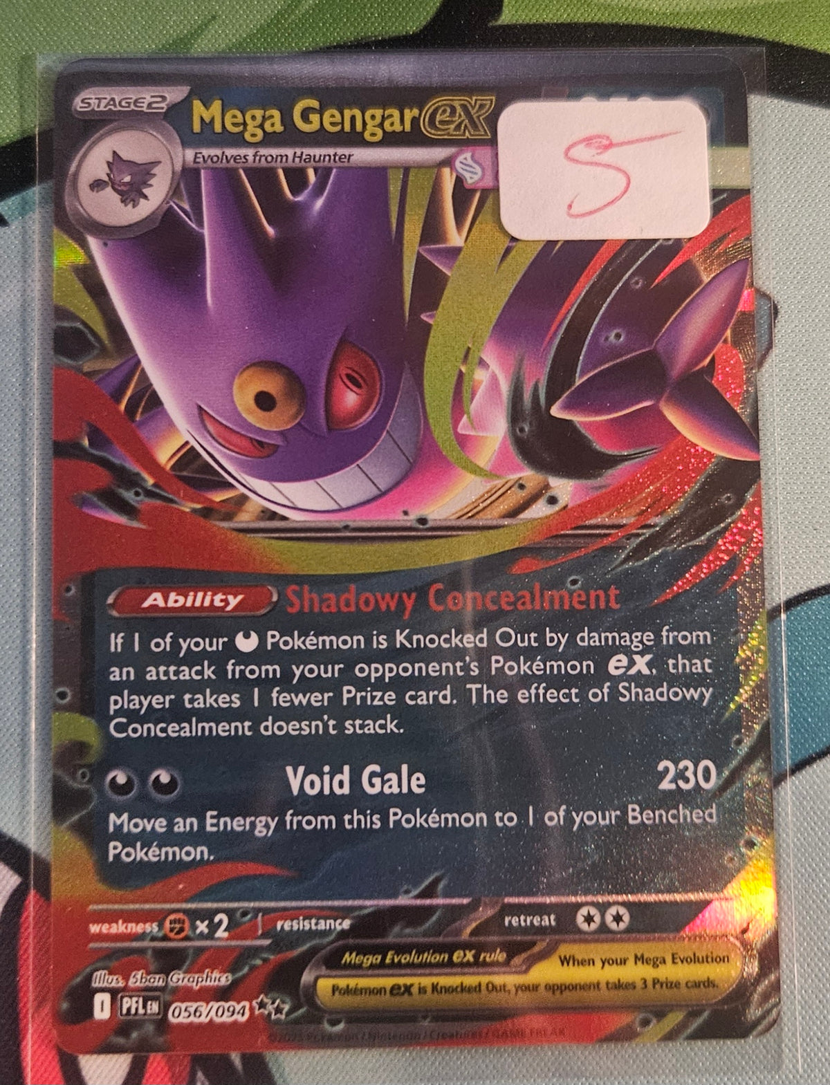 Mega Gengar EX Card