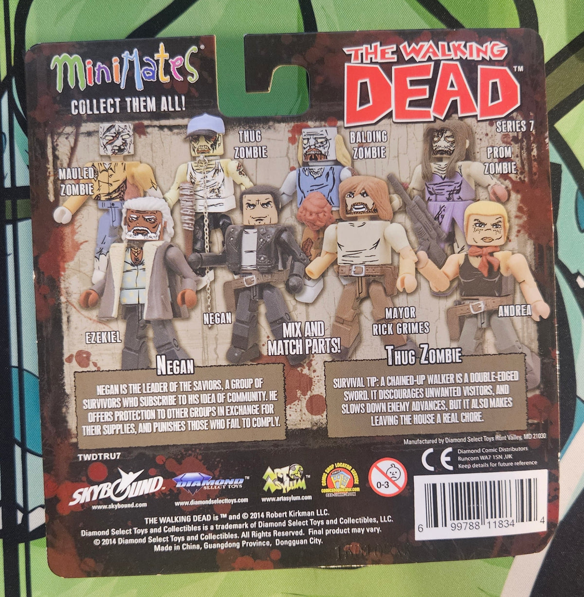 Mini Mates: Negan & Thug Zombie Figure