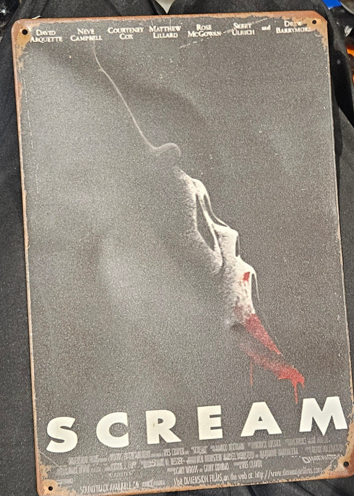 Ghostface (Scream) Metal Wall Sign