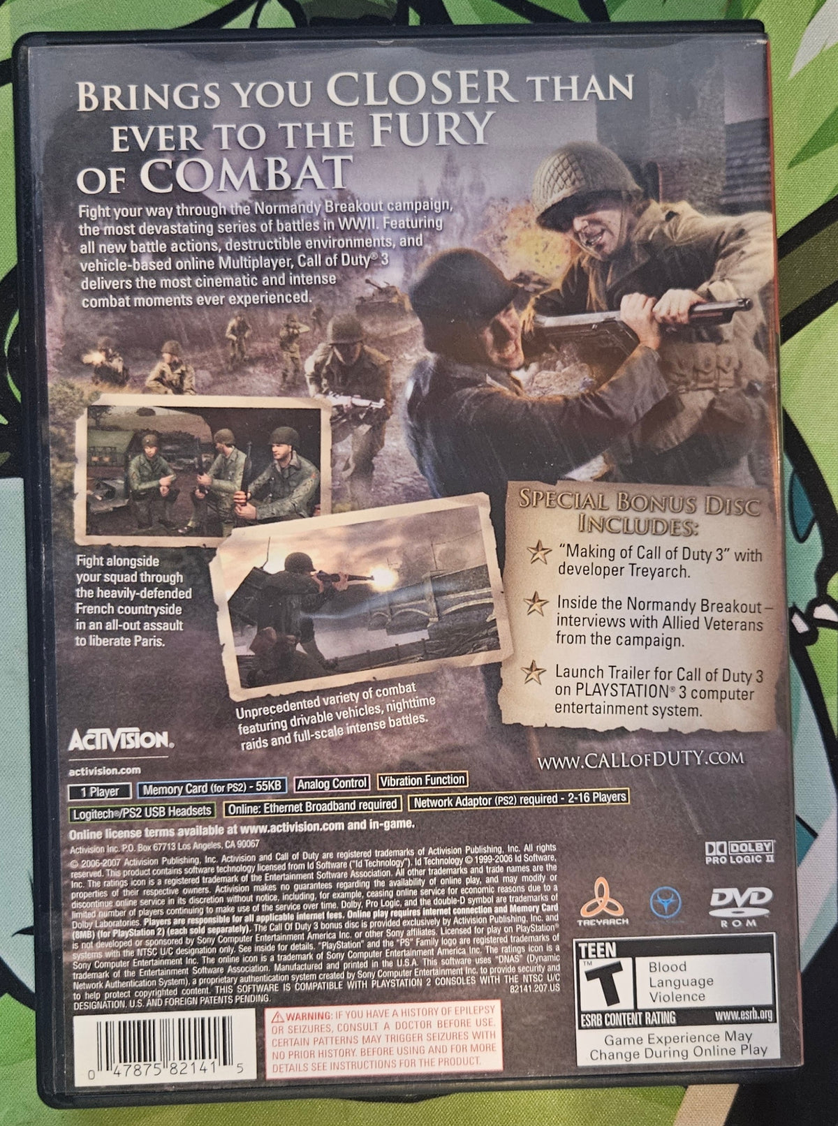 Call of Duty 3 (Special Edition & Greatest Hits)