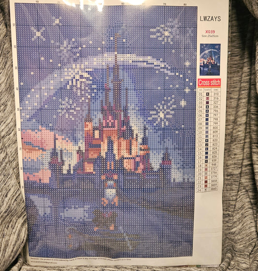 Disney Castle Diamond Painting
