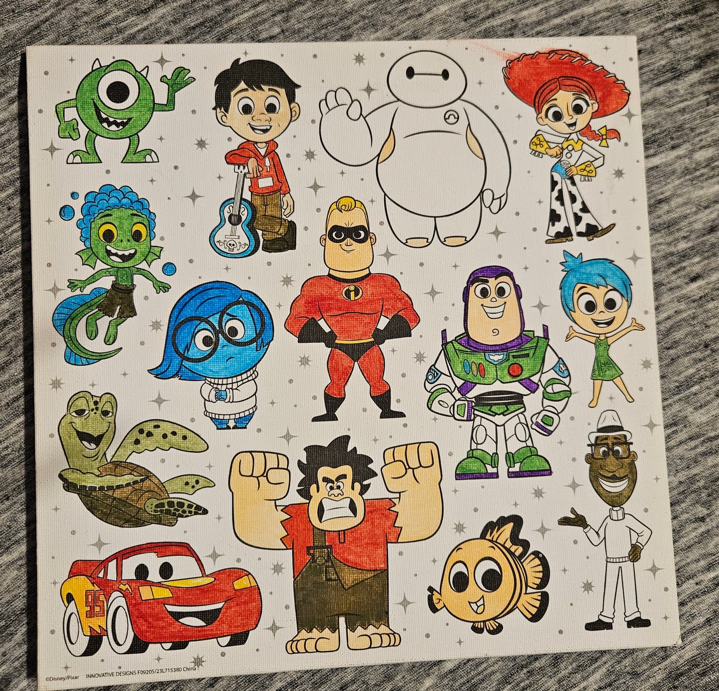 Disney Hand-Painted Canvas