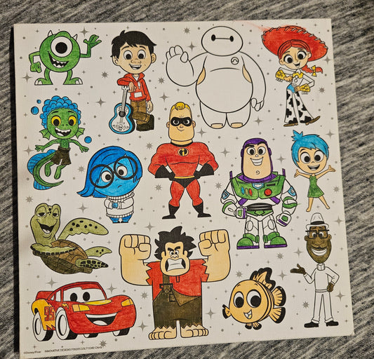 Disney Hand-Painted Canvas
