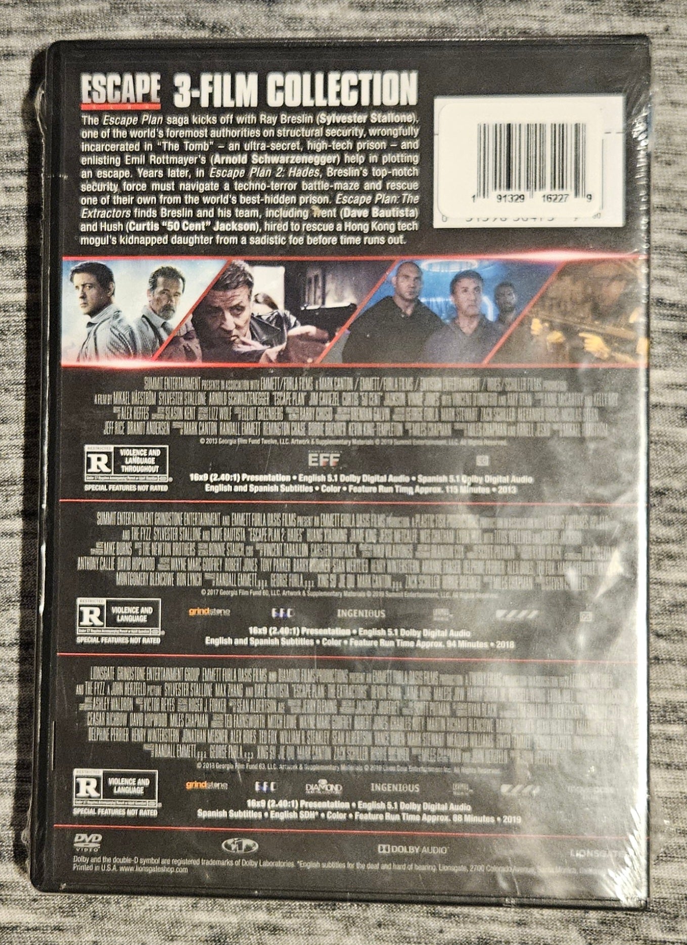 Escape 3-Film Collection (DVD)