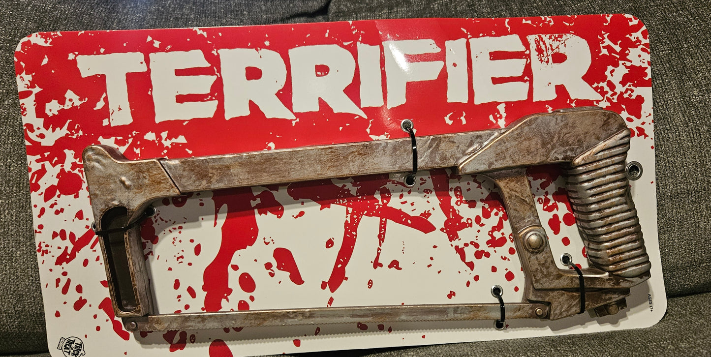 Terrifier Hacksaw Prop
