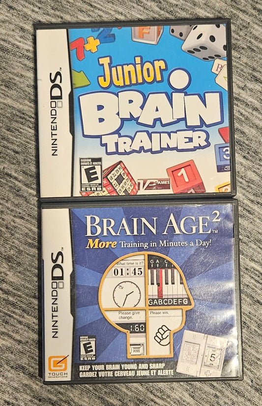Junior Brain Trainer & Brain Age 2 Bundle