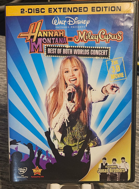 Hannah Montana & Miley Cyrus: Best Of Both Worlds Concert (DVD)