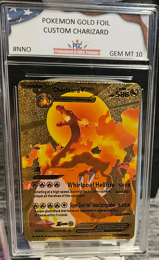 Charizard VMAX CARD (Graded 10)