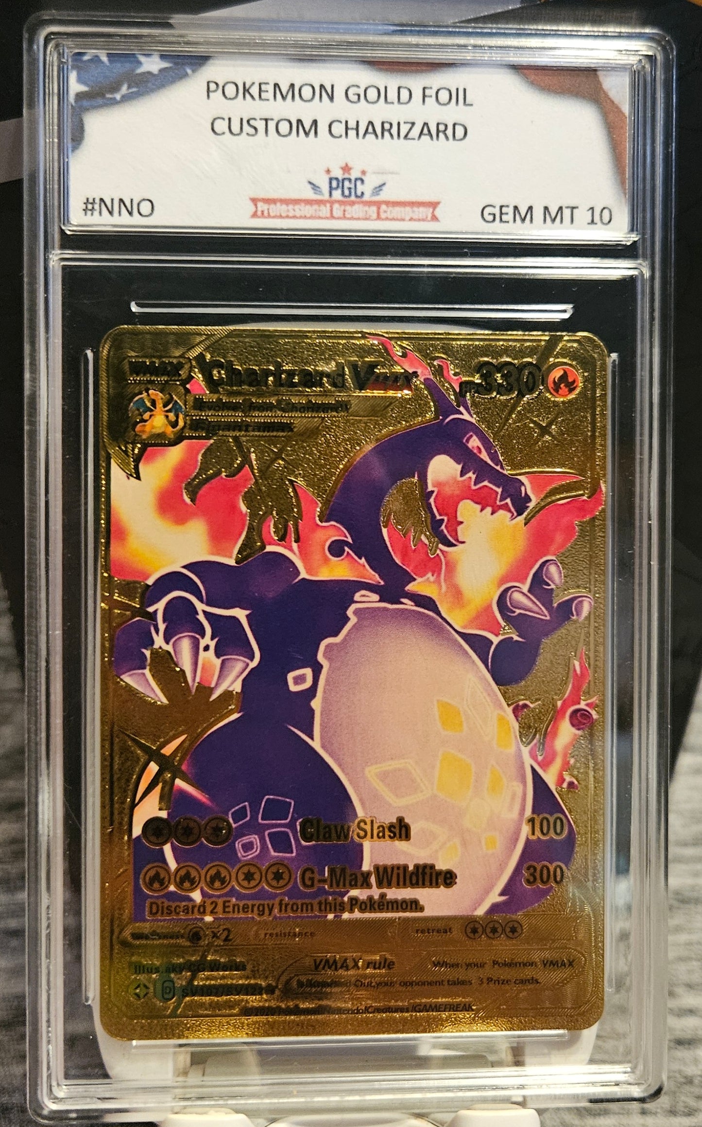 Charizard VMAX Card (Graded 10)