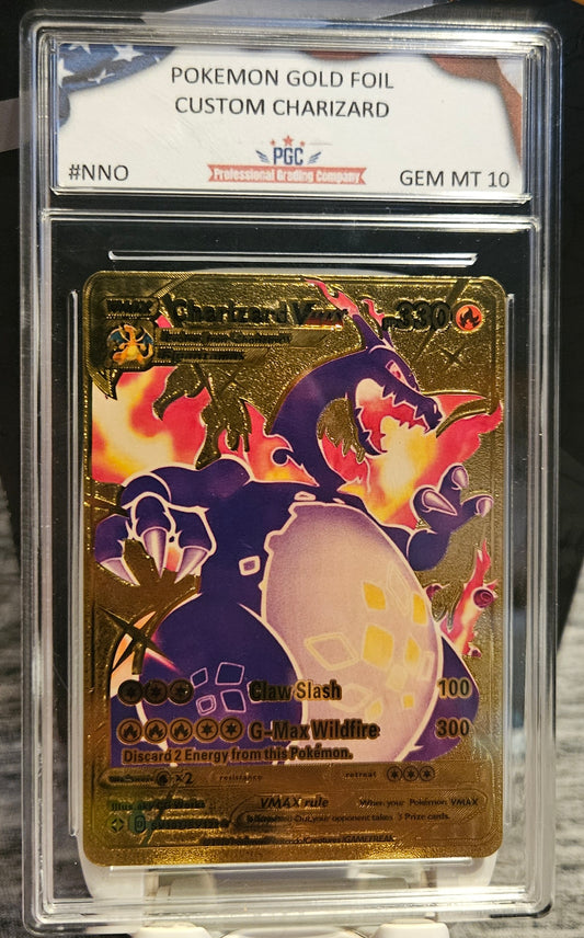 Charizard VMAX Card (Graded 10)