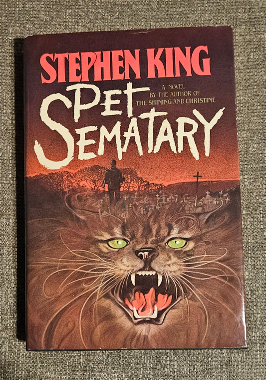 Pet Sematary Stephen King 1983 FIRST Edition