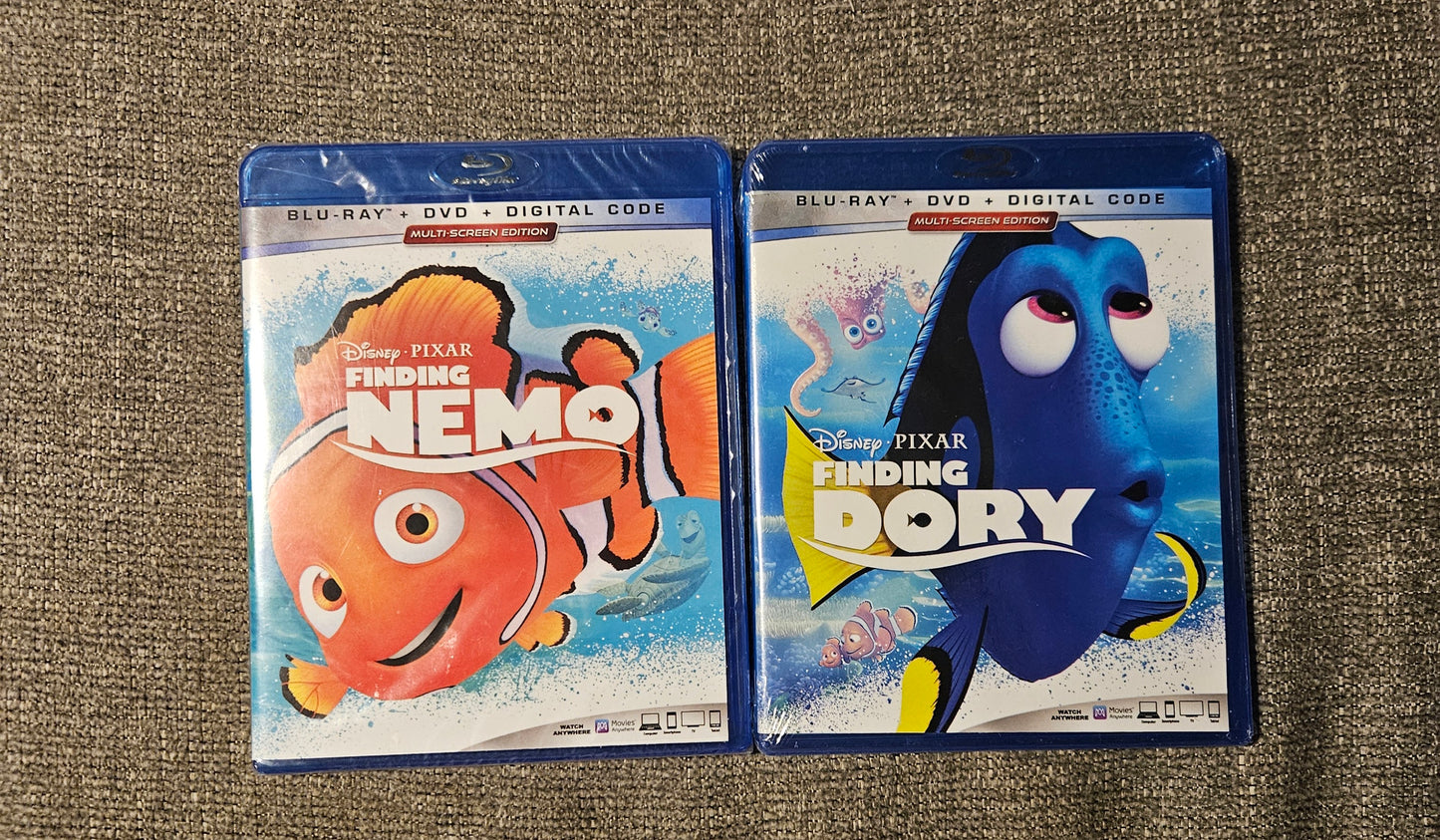 Finding Nemo & Finding Dory (Blu-Ray)
