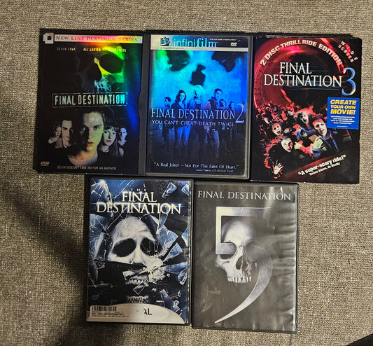 Final Destination 1-5 DVD Bundle