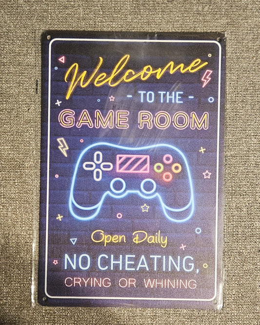 Metal Gamer Sign