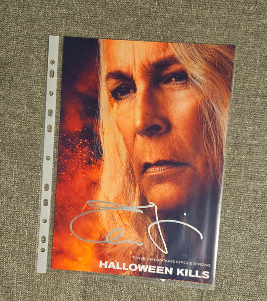 Autographed Halloween Kills Movie Poster