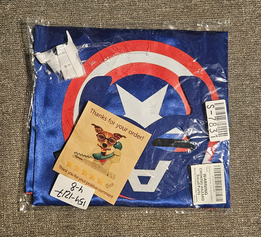 Captain America Mask and Cape