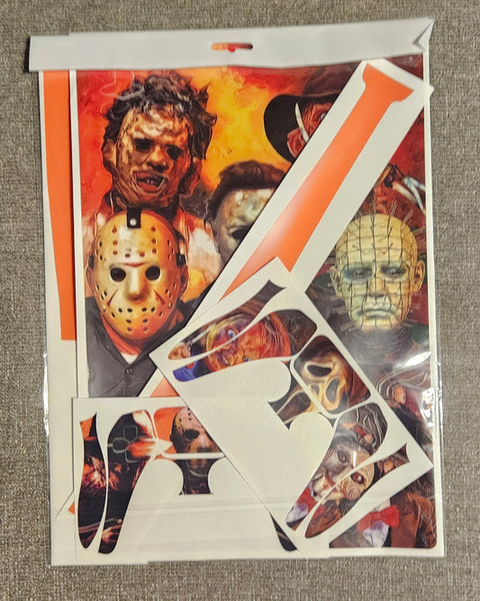 PS5 Console & Controller Horror Decals