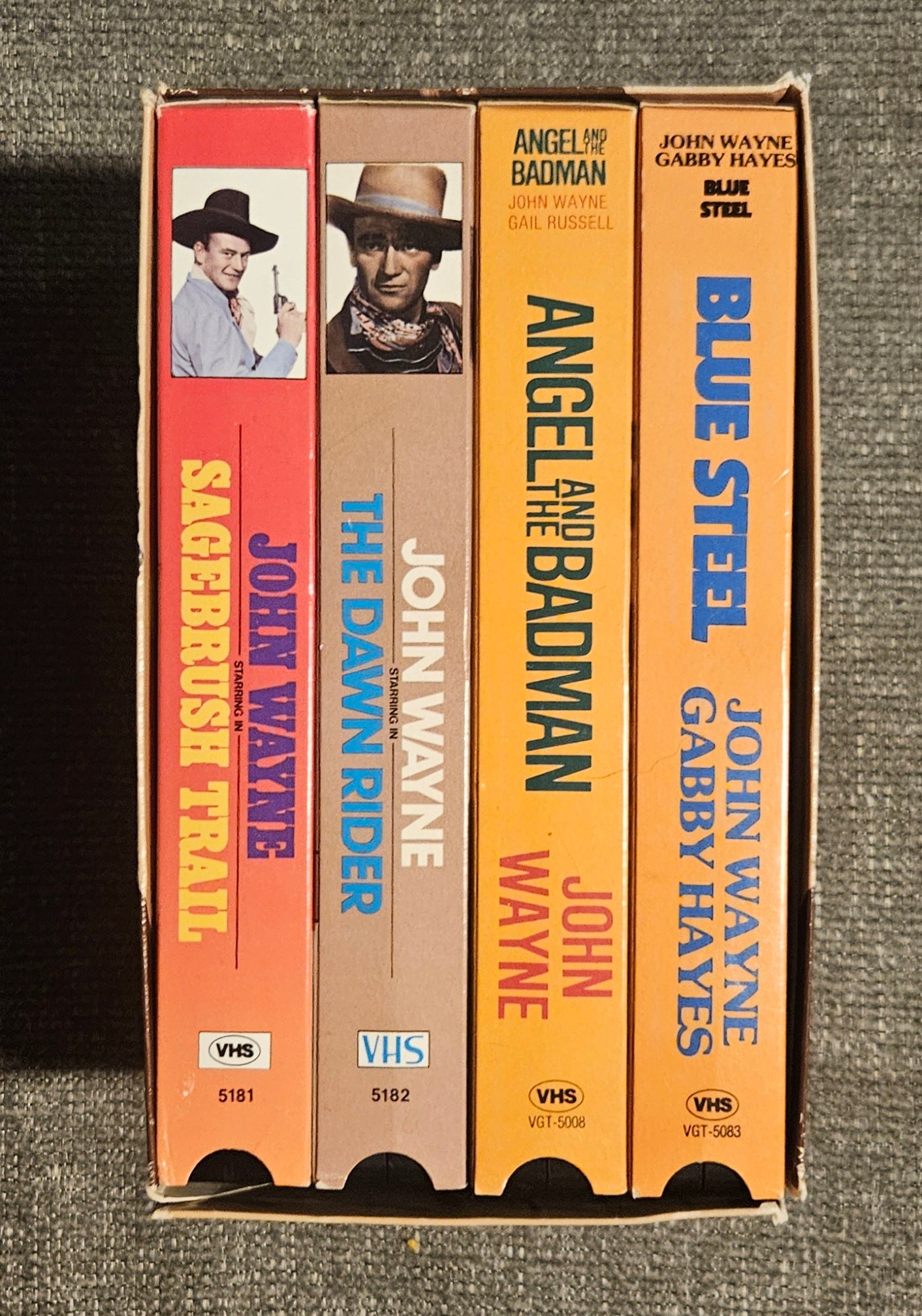 John Wayne VHS Bundle