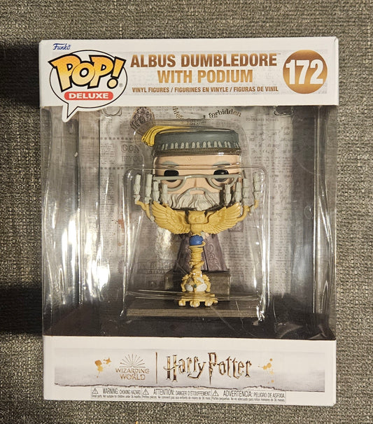 Albus Dumbledore with Podium