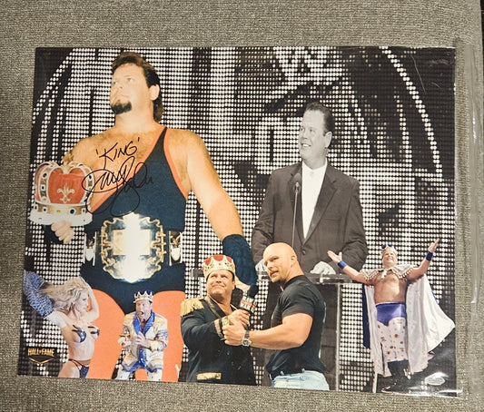 Jerry "The King" Lawler Autographed