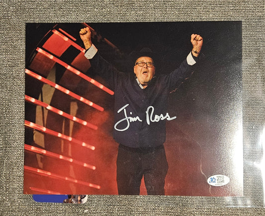 Jim Ross Autographed