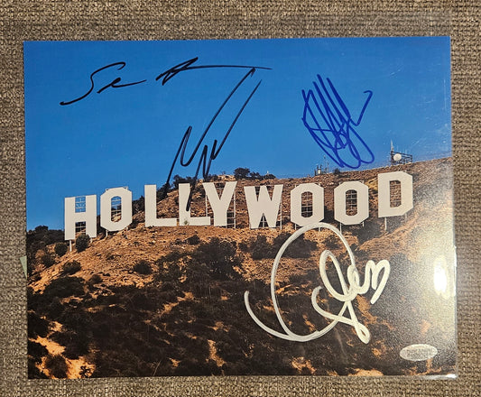 Hollywood Sign Autographed