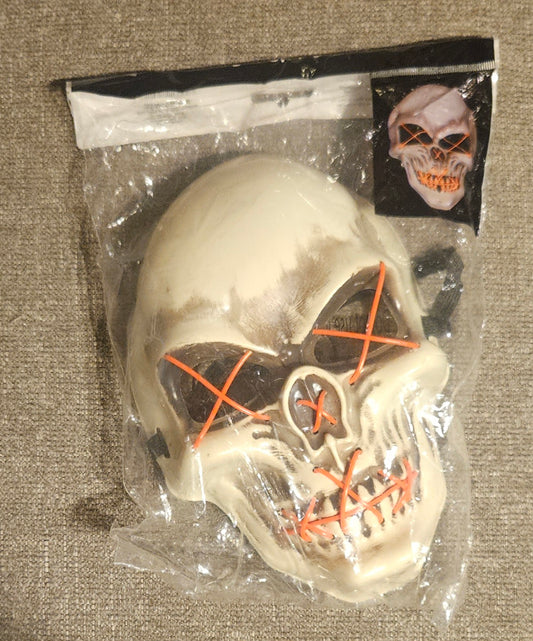 Light Up Skeleton Mask