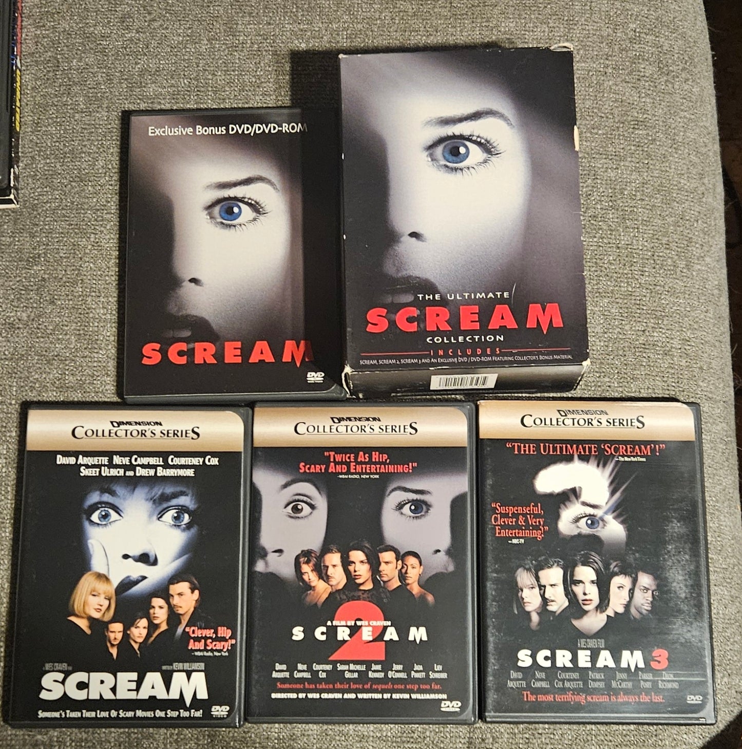 Scream Collection DVD Bundle