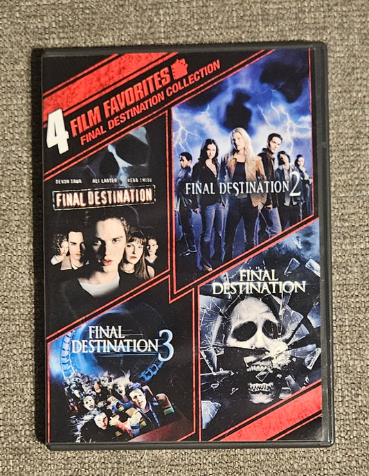 Final Destination 1-4 DVD Bundle