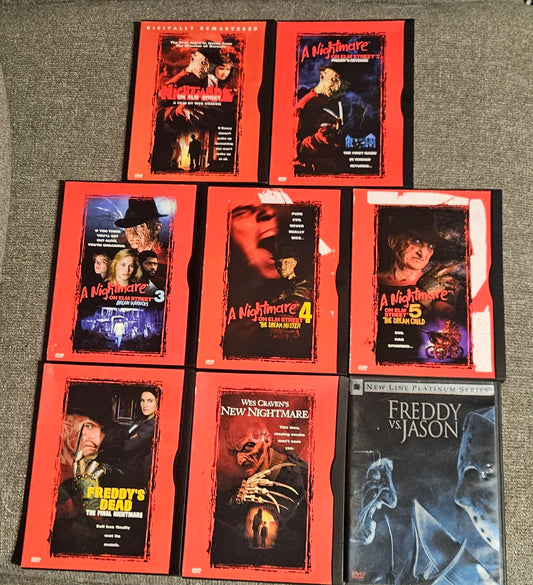 A Nightmare On Elm Street DVD Bundle
