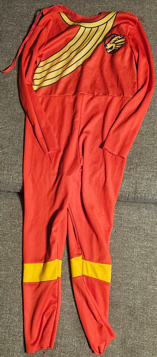 Red Power Rangers Kids Vintage Costume