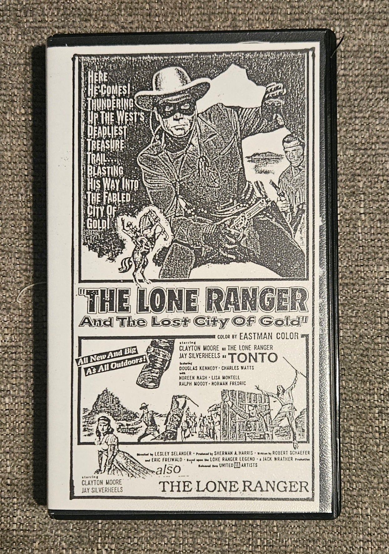 The Lone Ranger and The Lost City Of Gold (VHS)