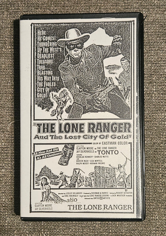 The Lone Ranger and The Lost City Of Gold (VHS)
