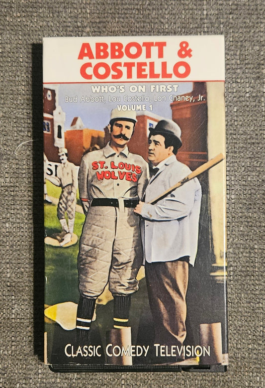 Abbott & Costello: Who's On First Vol. 1 (VHS)