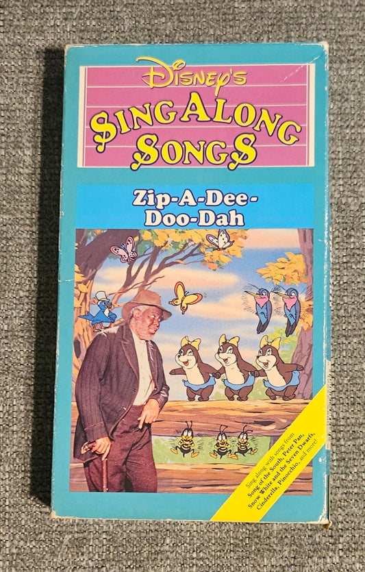 Disney's Sing Along Songs: Zip-A-Dee-Doo-Dah (VHS)