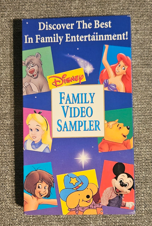 Disney Family Video Sampler (VHS)